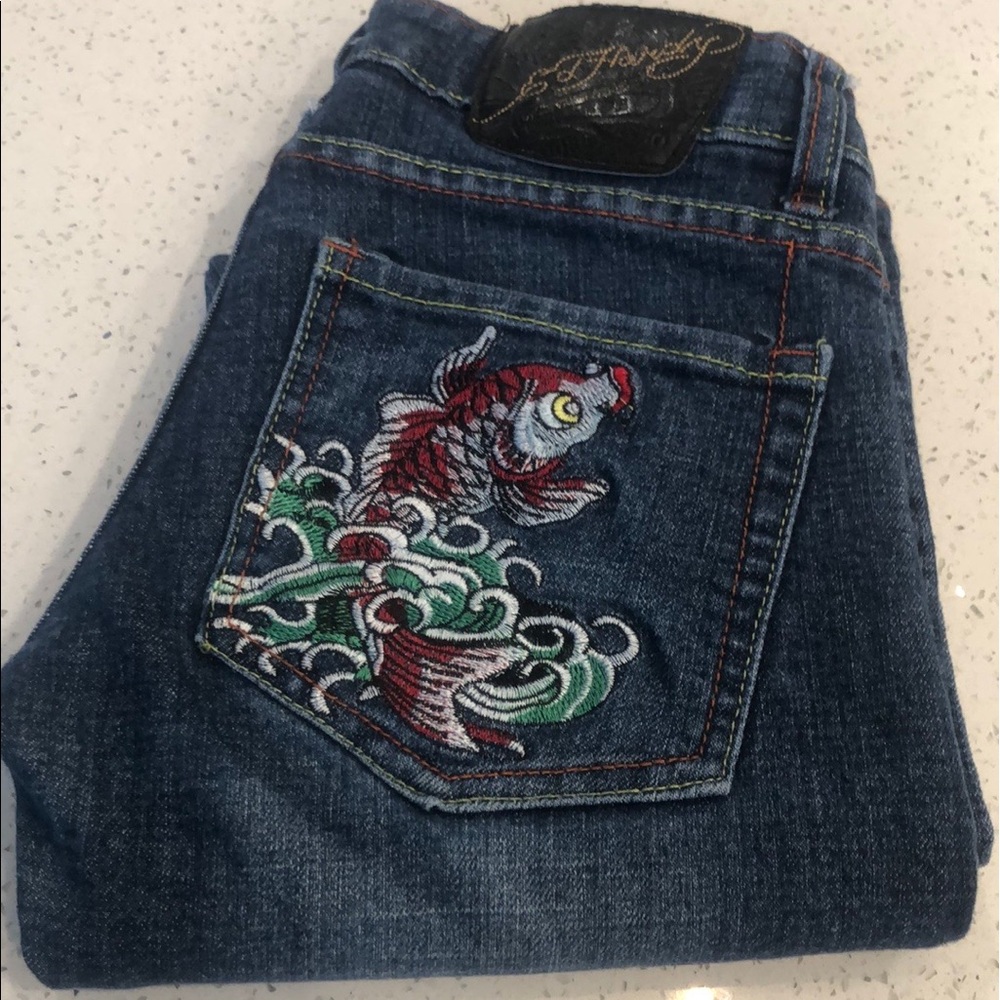 EUC Ed Hardy jeans